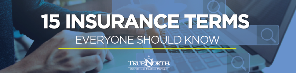 15 Insurance terms to know - TrueNorth Companies | TrueNorth provides